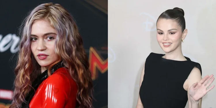 Grimes and Selena Gomez