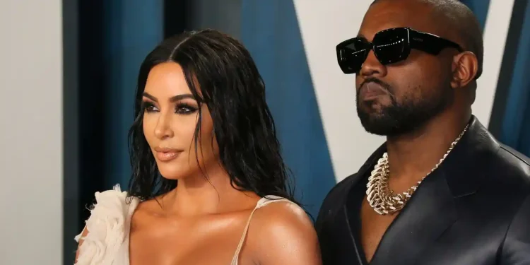 Kim Kardashian and Kanye West