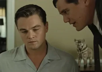 Leonardo DiCaprio and Michael Shannon