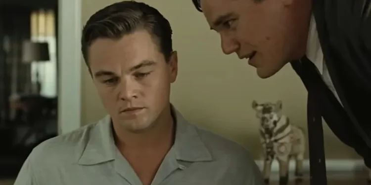 Leonardo DiCaprio and Michael Shannon