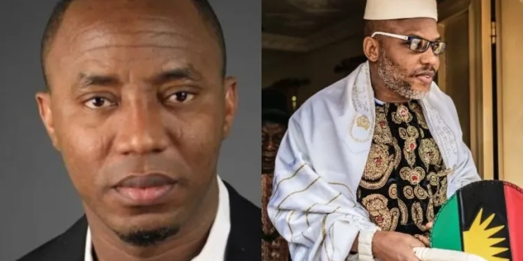 Omoyele Sowore and Nnamdi Kanu