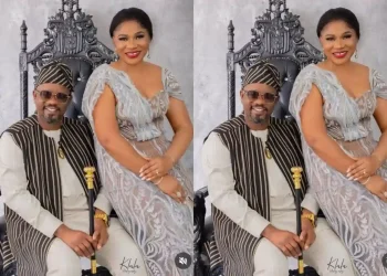 Charles Inojie and his wife