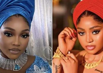 Mercy Aigbe and Regina Daniels