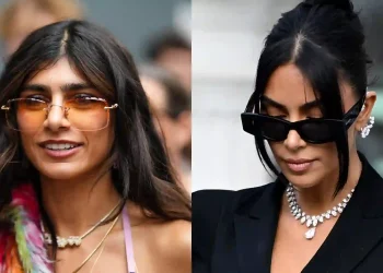 Mia Khalifa and Kim Kardashian