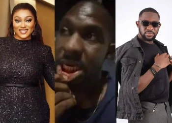 Peggy Ovire and Taye Arimoro