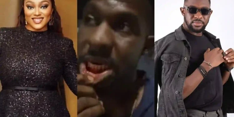 Peggy Ovire and Taye Arimoro