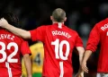 Rooney, Tevez and Ronaldo