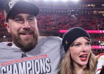 Taylor Swift and Travis Kelce