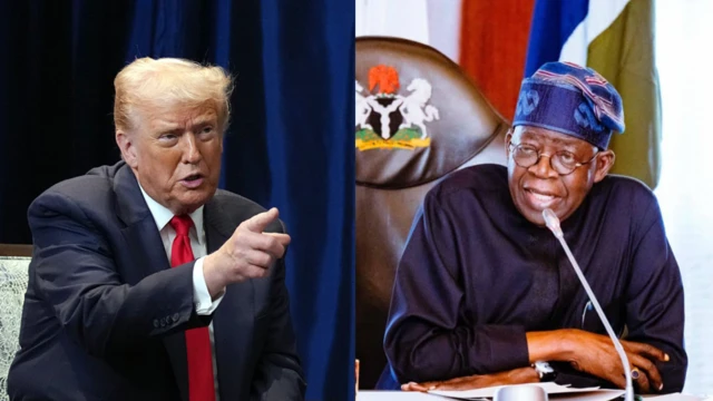 Bola Tinubu and Donald Trump