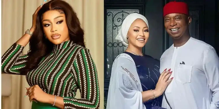 Uche Montana and Regina Daniels