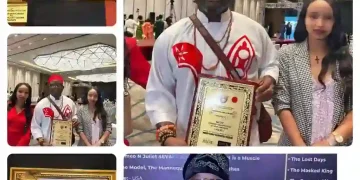 For Amb. Lancelot Oduwa Imasuen, It's A Triple!