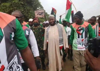 Islamic Group Filmed Raising Palestinian Flag in Osun State Sparks Security Concerns