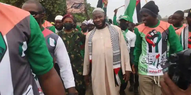 Islamic Group Filmed Raising Palestinian Flag in Osun State Sparks Security Concerns