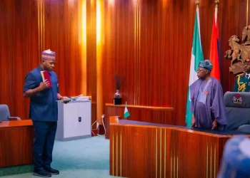 Tinubu Swears In Ex-Defence Chief Christopher Musa as New Defence Minister