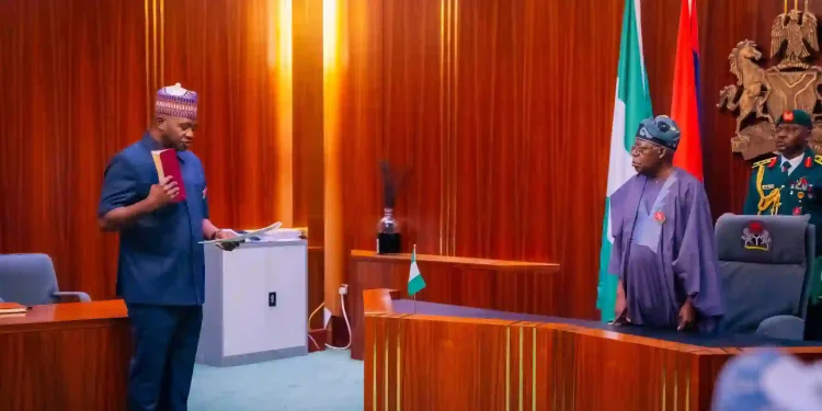 Tinubu Swears In Ex-Defence Chief Christopher Musa as New Defence Minister