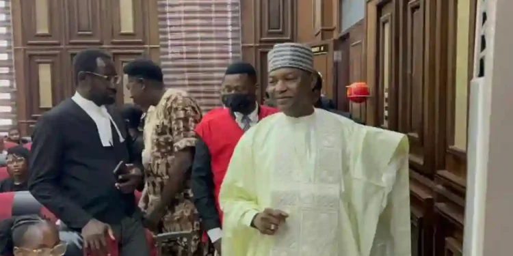 Former Attorney-General Malami Remanded in Custody with Family Members Over Money Laundering Allegations