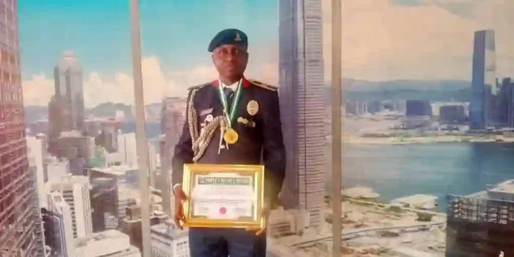 NSCDC Lagos PRO Abolurin Wins Outstanding Public Relations Officer of the Year 2025