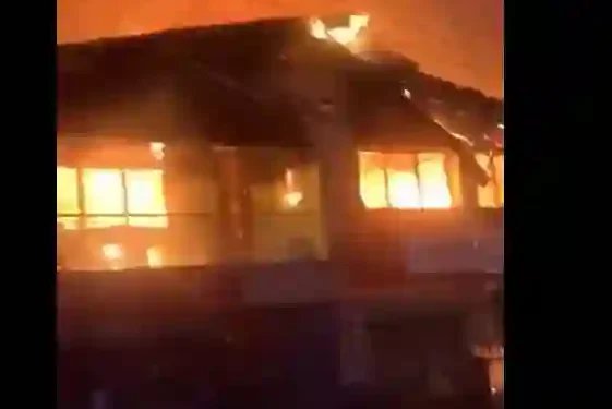 Headline: Generator Fueling Sparks Blaze, Destroys 10 Shops at Ibadan Market