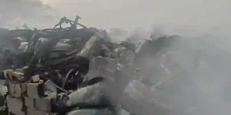 Ibadan OPay Office Hit by Fire, Millions in Property Lost