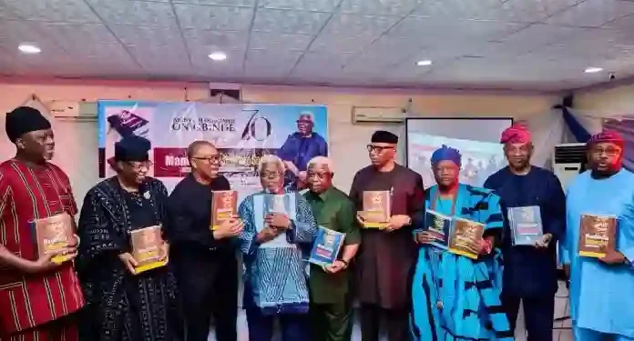 "Literary Giant at 70: Peter Obi, Gbenga Daniel, Others Gather as Prof. Onigbinde Launches 'The Stubborn Goat'"