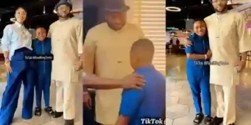 Olakunle Churchill and Tonto Dikeh reconcile after decade-long separation, reunite with son