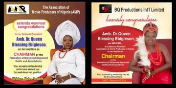 AMP, BQ Production congratulate Queen Blessing Ebugieson As New FNRGA Chairman
