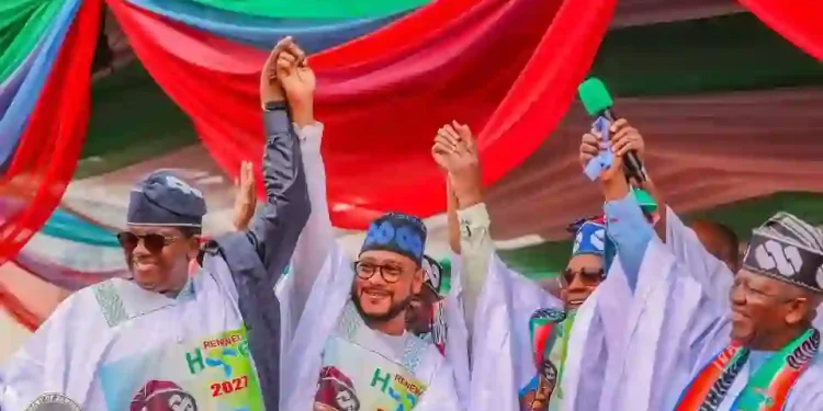 VP Shettima, 10 Governors, Former Governors Roll Out Drums as Zamfara’s Governor Lawal Joins APC