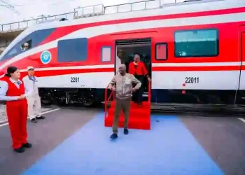 HEADLINE: Lagos Bolsters Red Line Rail Network With Fresh Batch of 24 Train Cars From China