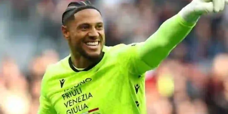 Okoye Shines as Udinese Keeper Earns Serie A Team of the Week Spot