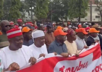 ADC Unveils Six Demands at #OccupyINEC Protest, Warns Against Threats to Democracy