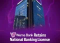 Wema Bank Surpasses CBN Recapitalisation Benchmark, Retains National Licence