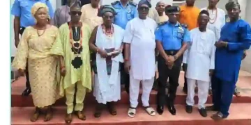 Regent Akinloye Akinboni Moves to Prevent Political Violence in Idanre, Seeks Stronger Security Collaboration