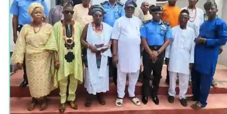 Regent Akinloye Akinboni Moves to Prevent Political Violence in Idanre, Seeks Stronger Security Collaboration