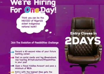 Wema Bank Announces Last Call for Submission of Entries for One-Day MD/CEO Children’s Day Initiative