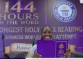 Nigerian woman attempting 144-hour Bible reading Guinness world record