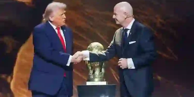 Trump, Infantino to Present World Cup Trophy Together