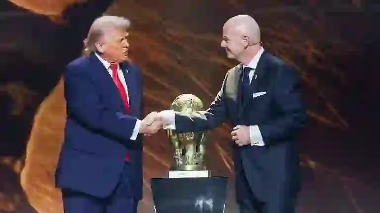 Trump, Infantino to Present World Cup Trophy Together