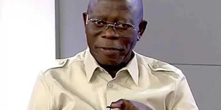 Oshiomhole Reveals How Obasanjo’s Alleged Third-Term Bid Was Defeated