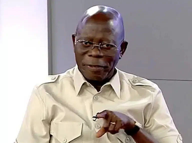 Oshiomhole Reveals How Obasanjo’s Alleged Third-Term Bid Was Defeated