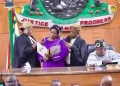 Lagos Assembly Swears In Adenike Oshinowo as First Female Clerk