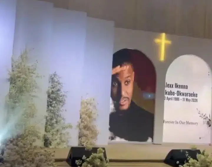 Celebrities, Fans Pay Tribute as Alex Ekubo’s Service of Songs Holds in Lagos