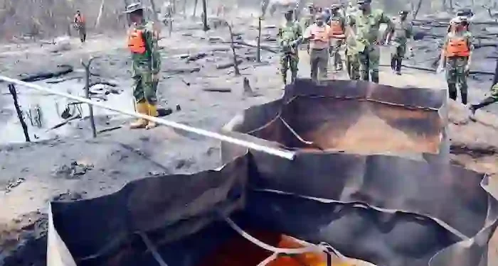 Nigerian Navy Nabs 13 Suspects, Seizes Boats in Bayelsa Illegal Mining Crackdown