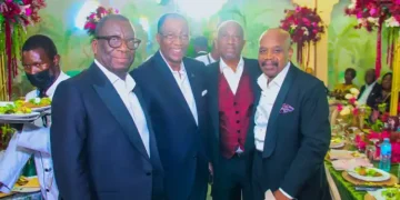 Obasanjo, Gbenga Daniel, Lai Mohammed, Others Celebrate Yomi Edu at 80th Birthday in Lagos