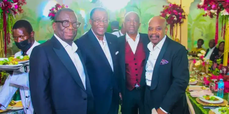 Obasanjo, Gbenga Daniel, Lai Mohammed, Others Celebrate Yomi Edu at 80th Birthday in Lagos