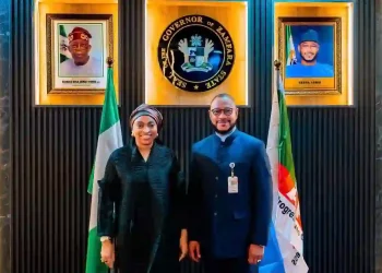 Trade Minister Visits Zamfara State, Lauds Governor Dauda Lawal’s economic and Investment drive
