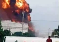 Explosion Triggers Fire at Apapa Tank Farm as NPA, NIMASA Battle Blaze