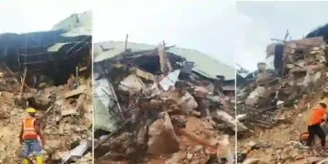 Many Feared Dead as Three-Storey Students’ Hostel Collapses in Anambra
