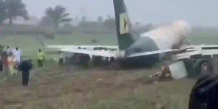 Enugu Air Crash Survivor Recounts Ordeal, Says Pilot Lost Control During Landing