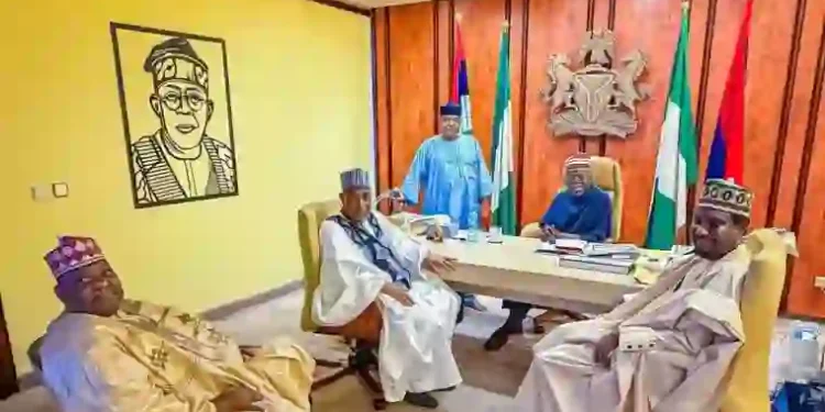 Tinubu Hosts Hanga, Gaya at Aso Villa Amid APC Defection Speculation