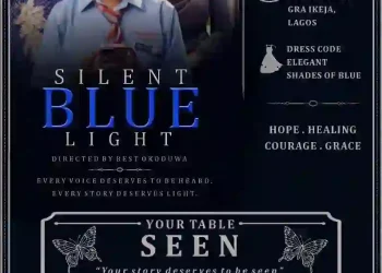 London-based Film producer and actor premieres 'Silent Blue Light' in Lagos
